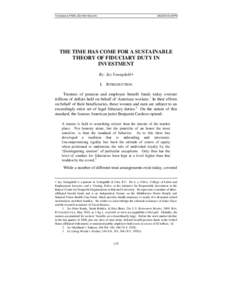 Fiduciary / Prudent man rule / Uniform Prudent Investor Act / Trust law / Trustee / Hague Trust Convention / Beneficiary / English trusts law / United States trust law / Law / Civil law / Equity