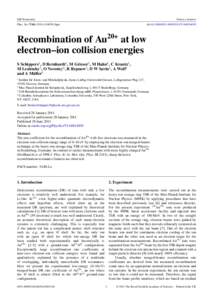 IOP PUBLISHING  PHYSICA SCRIPTA Phys. Scr. T1443pp)