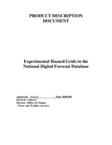 Microsoft Word - Hazard Grid PDD.doc