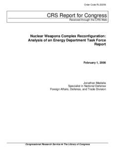 Reliable Replacement Warhead / Science and technology in the United States / Nuclear warfare / National Nuclear Security Administration / Stockpile stewardship / Nuclear proliferation / Nuclear weapon design / Nuclear weapon / Pit / Nuclear weapons / Lawrence Livermore National Laboratory / Nuclear technology