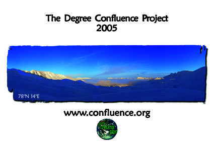 The Degree Confluence Project°N 14°E  www.confluence.org