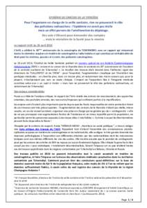 EPIDÉMIE DE CANCERS DE LA THYROÏDE  Pour l’organisme en charge de la veille sanitaire, rien ne prouverait le rôle des pollutions radioactives : l’épidémie ne serait pas réelle mais un effet pervers de l’amél