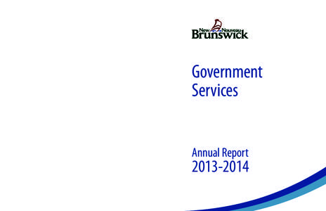 Government Services Annual Report[removed]