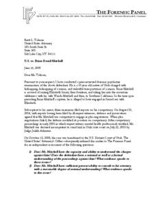 Michael Welner / Brian Mitchell / Nationality / Elizabeth A. Smart / United States / Samuel Alba / David Mitchell / Elizabeth Smart kidnapping / Brian David Mitchell / Prophets / Crime in the United States