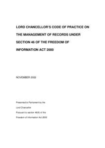 Accountability / Freedom of information in the United States / Ethics / Classified information / Freedom of Information Act / Public Record Office / Public records / Environmental Information Regulations / Right to Information Act / Freedom of information legislation / Freedom of information in the United Kingdom / Law