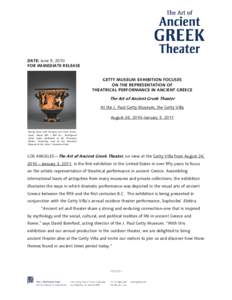 Microsoft Word - Ancient Greek Theater - Press Release.docx