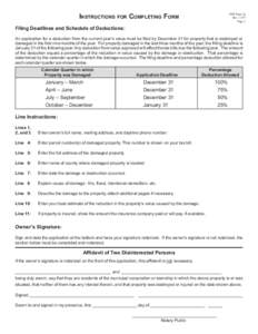 INSTRUCTIONS FOR COMPLETING FORM  DTE Form 26 Rev[removed]Page 2