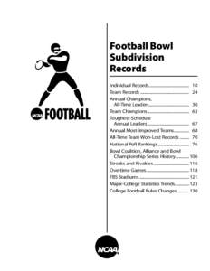 2009 NCAA Division I Records (FBS)