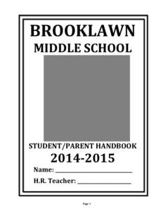 Brooklawn Middle School / Parsippany Hills High School / Education in the United States