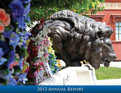2012 Annual Report  A Message from Craig W. Floyd, Chairman & CEO I’m thrilled to report that 2012 was one of the most successful years on record for the National Law Enforcement Officers Memorial Fund. Thanks, in pa