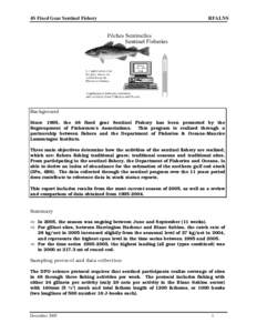 Fisheries science / Côte-Nord-du-Golfe-du-Saint-Laurent /  Quebec / Orders of magnitude / Cod / Stock assessment / Fishing / Fish / Gillnetting