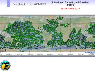 Fisheries science / BUFR / Digital Access Carrier System / Oceanography / Physical oceanography / Argo