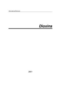 Informational Brochure  Dioxins 2001