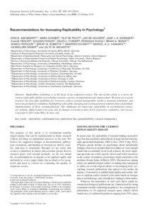 European Journal of Personality, Eur. J. Pers. 27: 108–[removed]Published online in Wiley Online Library (wileyonlinelibrary.com) DOI: [removed]per.1919