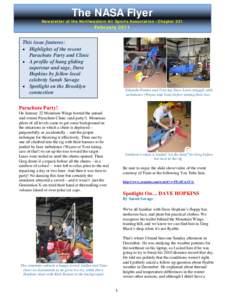 The NASA Flyer  Newsletter of the Northeastern Air Sports Association - Chapter 221 February 2011