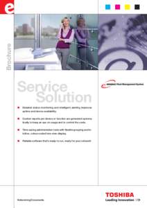 Brochure  Service Solution I
