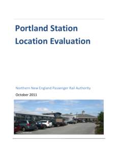 Portland Station Location Evaluation