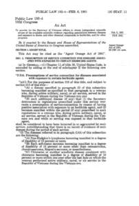 PUBLIC LAW 102-4—FEB. 6, 1991 Public Law[removed]102d Congress -