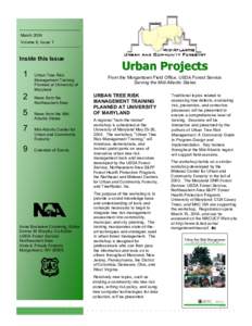 Microsoft Word - 04 SPUF11 Spring 2004 Urban Projects Newsletter final.doc