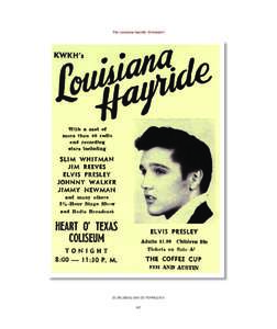 The Louisiana Hayride, Shreveport  DE BIG BANG VAN DE POPMUZIEKmei_boek Marc.indd 40