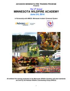 2014 Minnesota  Wildland Fire Academy Training