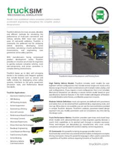 Automotive engineering / CarSim / Transport / Vehicle dynamics / Hardware-in-the-loop simulation / Simulation / Simulink / Driving simulator / Engineering / Simulation software / Application software / Software