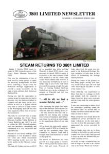 3801 LIMITED NEWSLETTER ABN[removed]