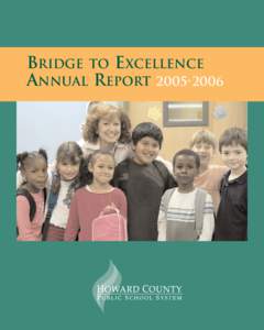 BRIDGE TO EXCELLENCE ANNUAL REPORT[removed] B r i d g e  t o
