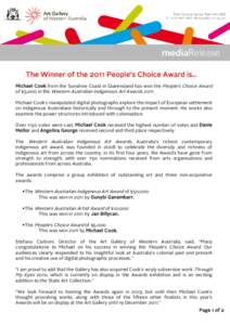 Microsoft Word - WAIAA peoples choice winner 2011_media release.doc