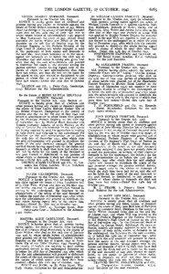 THE LONDON GAZETTE, 17 OCTOBER, 1941 VICTOR ROBERT SUMMERS, Deceased. Pursuant to the Trustee Act, 1925. ,r