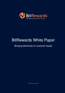 Marketing / Market economics) / Loyalty program / Pricing / Business models / Loyalty business model / Bitcoin / Online shopping rewards / Loyalty marketing