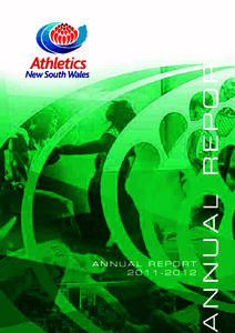 NNUAL REPORT  ANNUAL REPORT[removed]  2011–2012 ANNUAL REPORT