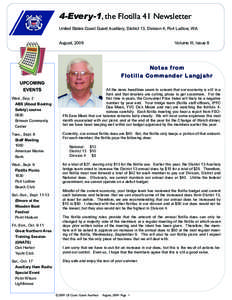 4-Every-1, the Flotilla 41 Newsletter  4-Every-1, the Flotilla Newsletter