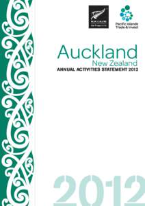 Auckland New Zealand ANNUAL ACTIVITIES STATEMENT[removed]