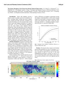 Planetary geology / Exploration of the Moon / Lunar Reconnaissance Orbiter / Unmanned spacecraft / Lunar Swirls / Planetary surface / Spaceflight / Planetary science / Moon