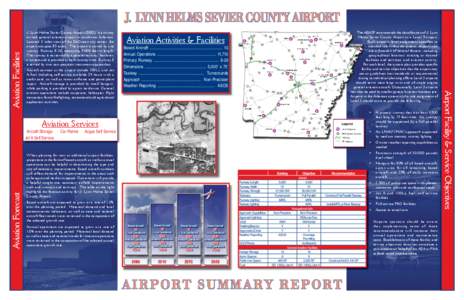 J. Lynn Helms Sevier County Airport (DEQ), is a county owned general aviation airport in southwest Arkansas. Located 3 miles west of the DeQueen city center, the airport occupies 85 acres. The airport is served by one ru