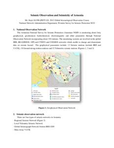 Seismology / Seismometer / Earthquake location / Earthquake / Seismic hazard / Earthscope / Mechanics / Solid mechanics / Geotechnical engineering