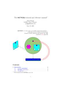 The  metaobj tutorial and reference manual∗ Denis Roegel LORIA, Nancy (France) ([removed])