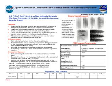 Pattern / Metallurgy / Directional solidification / Dendrite