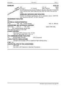 Aviation / Air traffic control / Bunbury Airport / Common Traffic Advisory Frequency