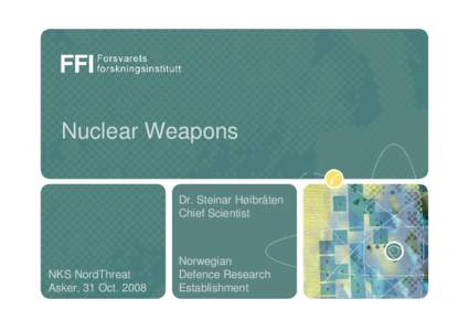 Microsoft PowerPoint - Nuclear Weapons Askerppt