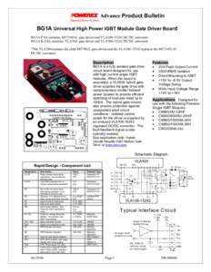 Powerex / Insulated gate bipolar transistor / Electronic engineering / Electromagnetism / Power electronics / Electronics / Mitsubishi Electric
