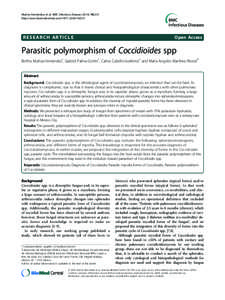 Microbiology / Arthroconidium / Coccidioidomycosis / Coccidioides immitis / Coccidioides / Primary pulmonary coccidioidomycosis / Hypha / Fungus / Bacteria / Biology / Eurotiomycetes / Mycology