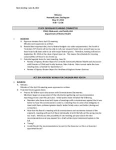 Public health / Spectrum Youth and Family Services / Health / Evidence-based practice / Federally Qualified Health Center / Ethics / Science / Healthcare in the United States / Burlington /  Vermont / Drug rehabilitation