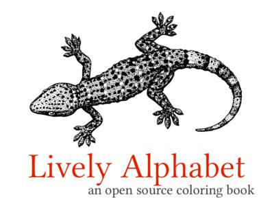 Lively Alphabet  an open source coloring book á 2011 (c) Láászlóá Néméth