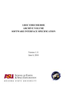 Exploration of the Moon / Lunar Reconnaissance Orbiter / Unmanned spacecraft / Planetary Data System / Files / Data set / File format / Tagged Image File Format / Search engine indexing / Spaceflight / Information science / Spacecraft