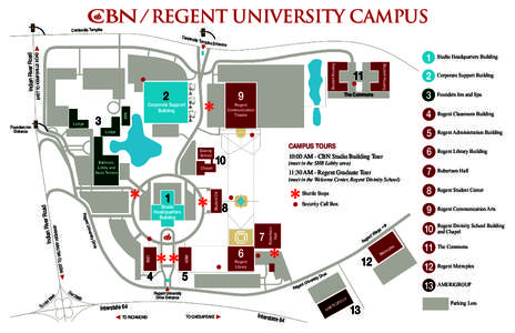 CBN / Regent University Campus  Centerville Turnpike Cente rville Tu