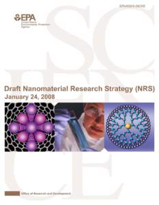 Draft Nanomaterial Research Strategy (NRS)