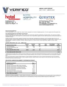 Microsoft Word - Hotel Management Audit 2012.doc