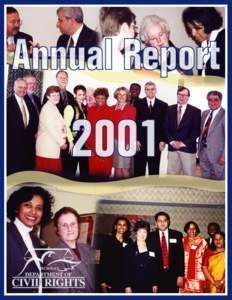 Annual Report  2001 January 2002 The Honorable John Engler